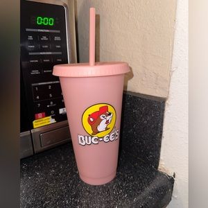 Pink Bucees color changing cup . New never used